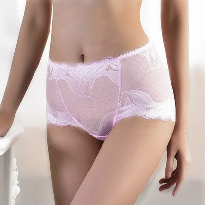 Boxer in pizzo donna - rosa / s