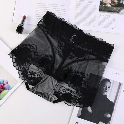 Boxer trasparenti da donna - nero / s