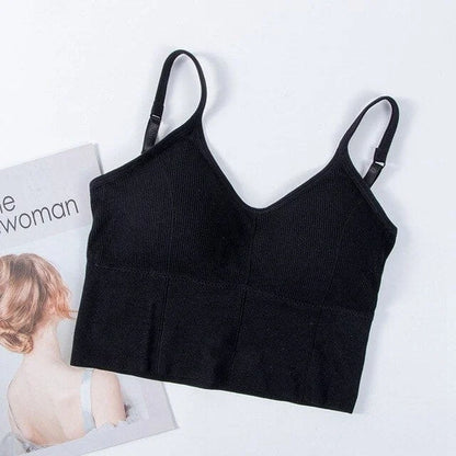 Bralette a forma di top - nero / universale