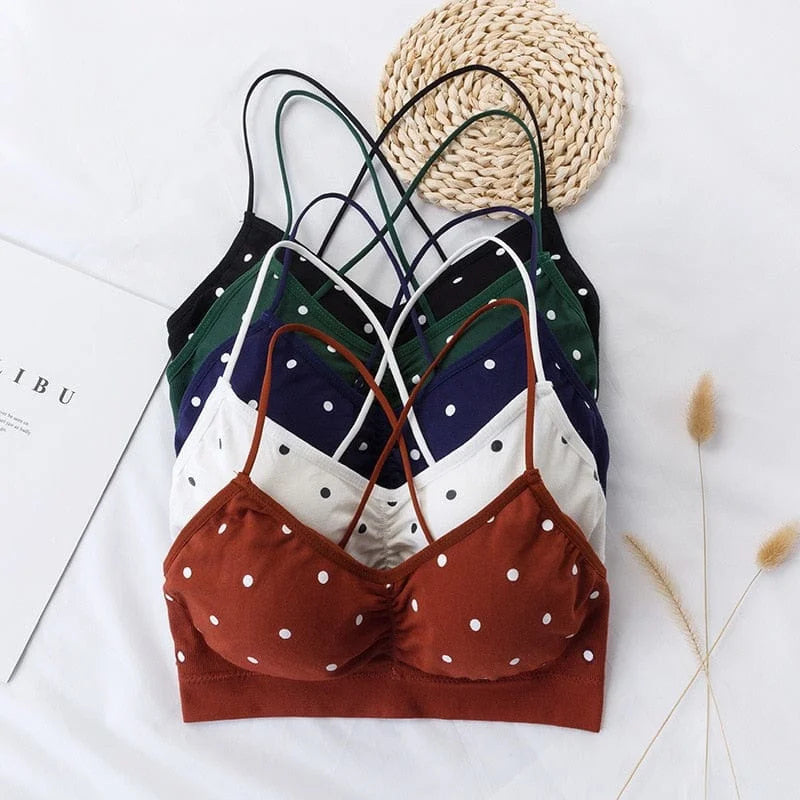 Bralette a pois