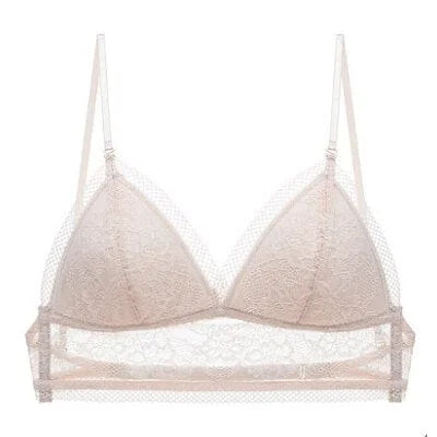 Bralette con schiena scoperta - beige / s