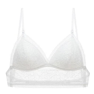 Bralette con schiena scoperta - bianco / s