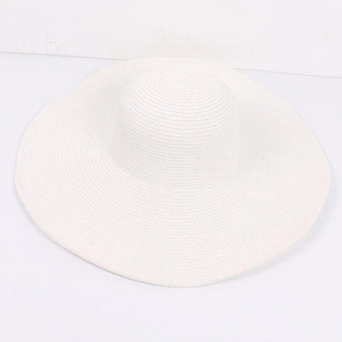 Cappello da spiaggia classico - bianco / universale