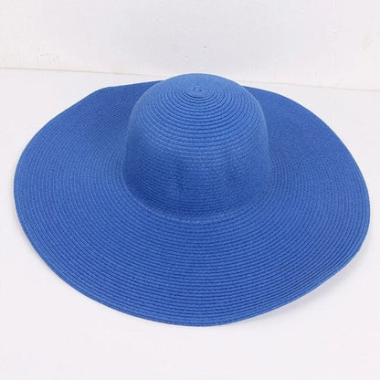 Cappello da spiaggia classico - blu / universale