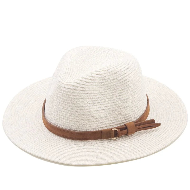 Cappello da spiaggia universale - bianco / universale