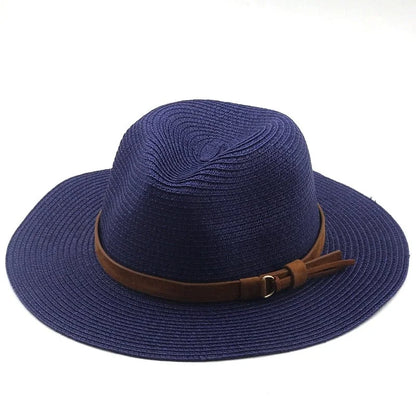 Cappello da spiaggia universale - blu navy / universale