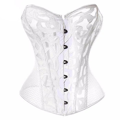 Corsetto femminile classico - bianco / xs