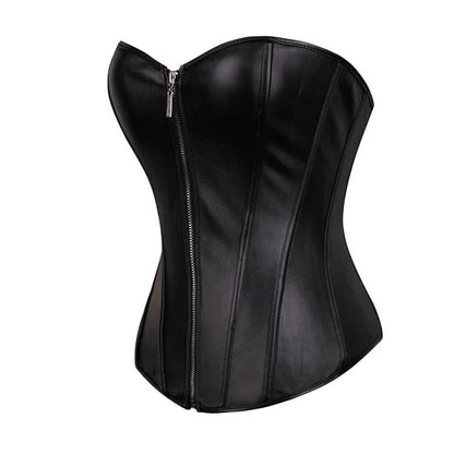 Corsetto femminile senza spalline - nero / s