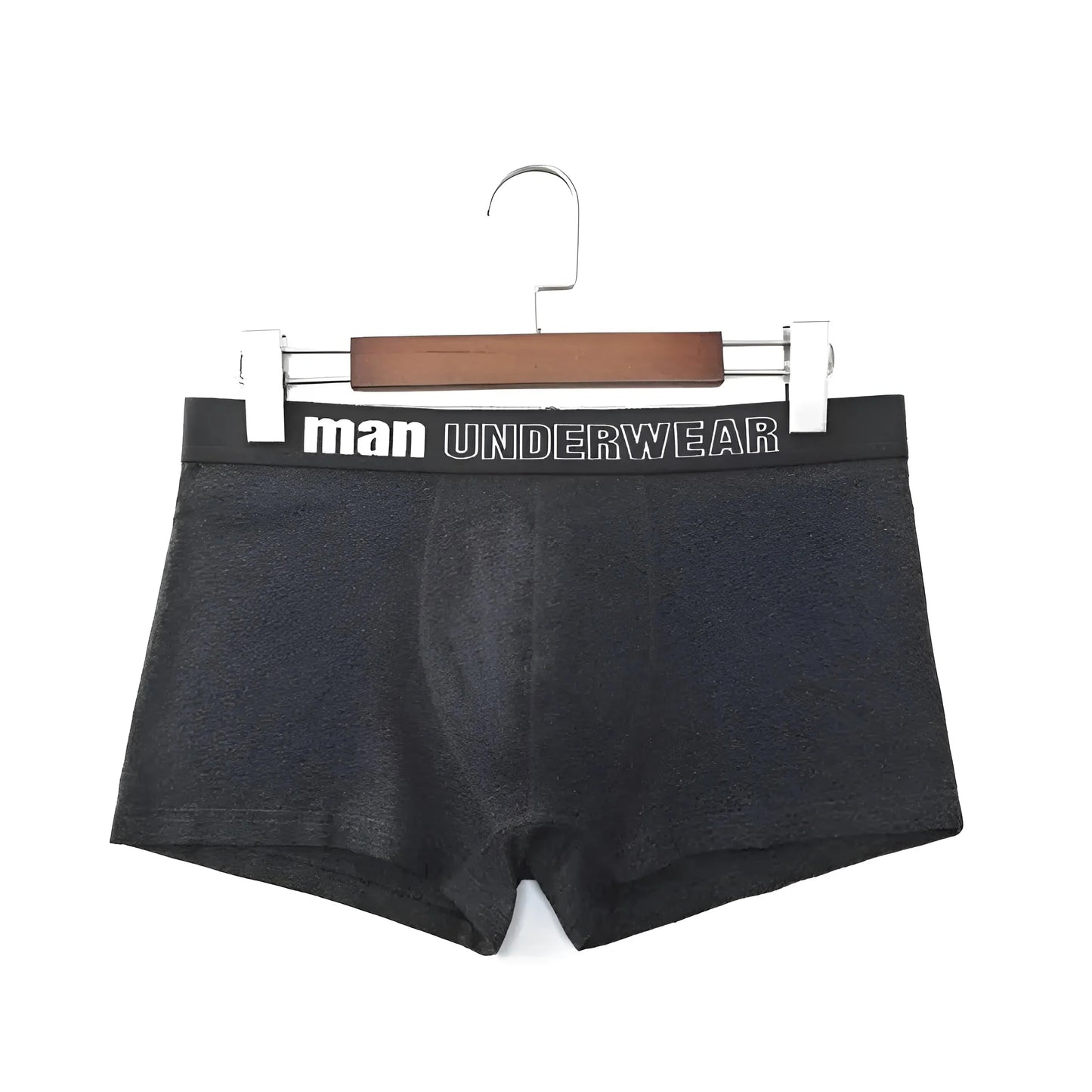 Grigio Scuro Boxer Classici da Uomo di Manunderwear