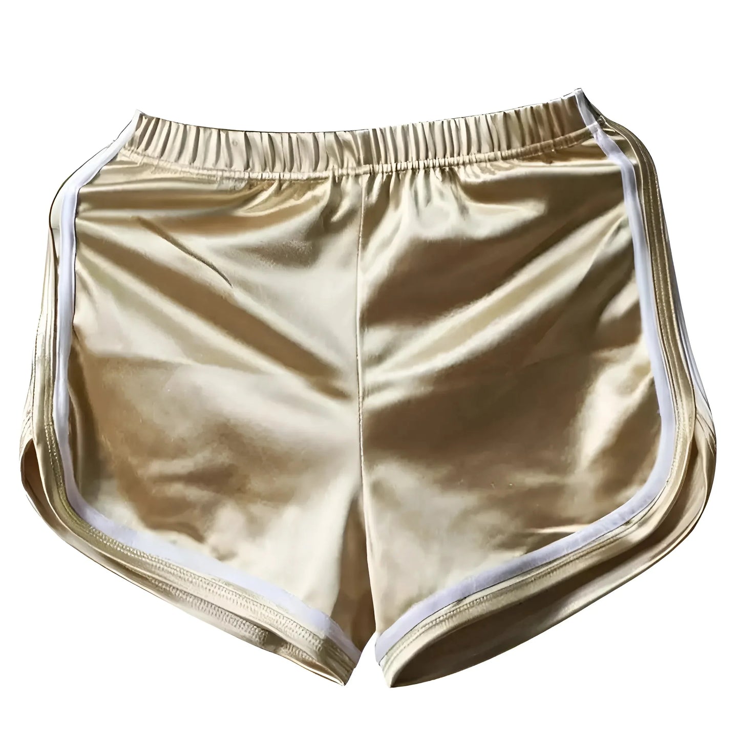 Oro Pantaloni Sportivi Brillanti