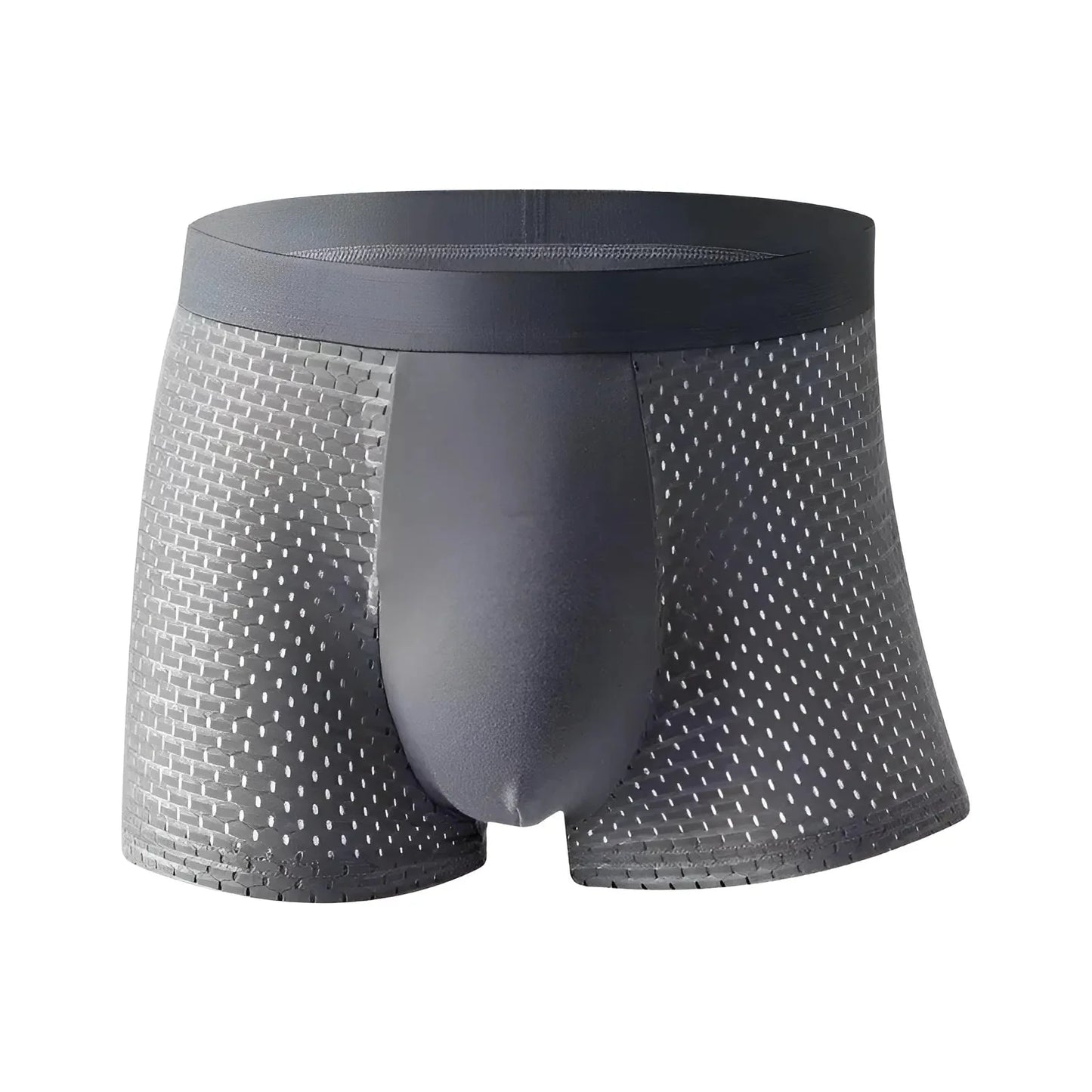 Grigio Boxer da uomo traspiranti