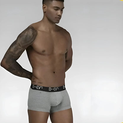 Grigio Boxer Universali da Uomo