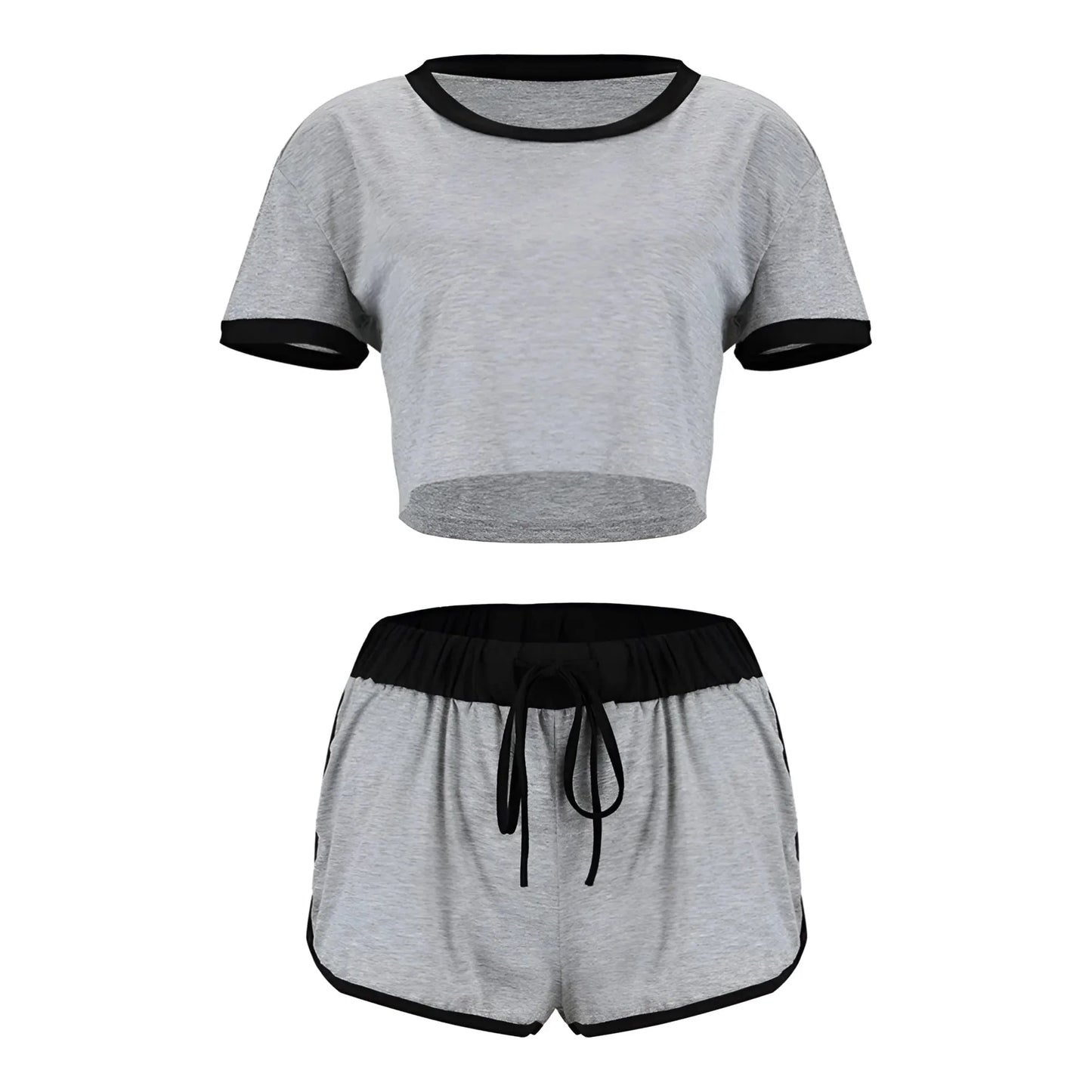 Grigio Pigiama da donna con t-shirt ampia