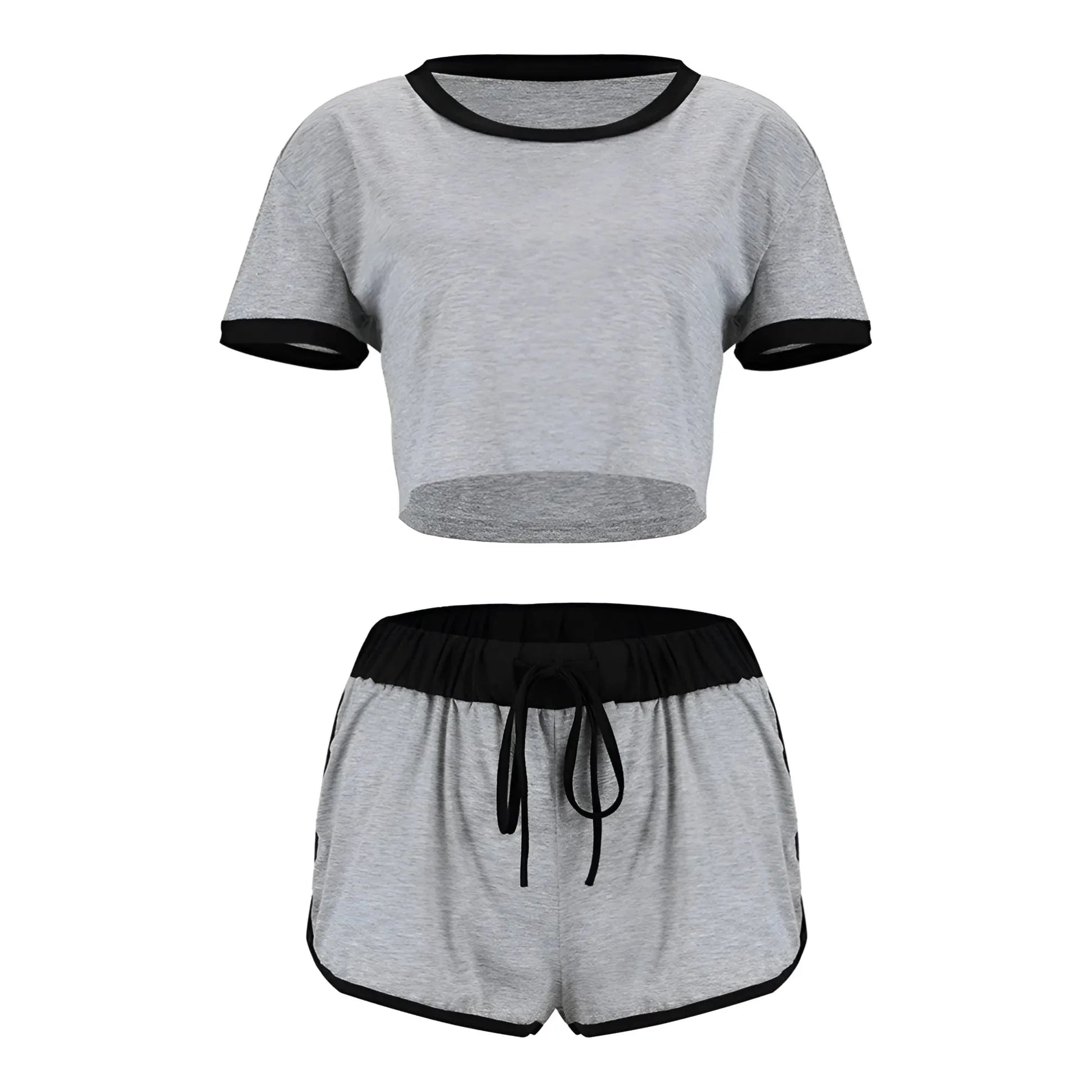 Grigio Pigiama da donna con t-shirt ampia