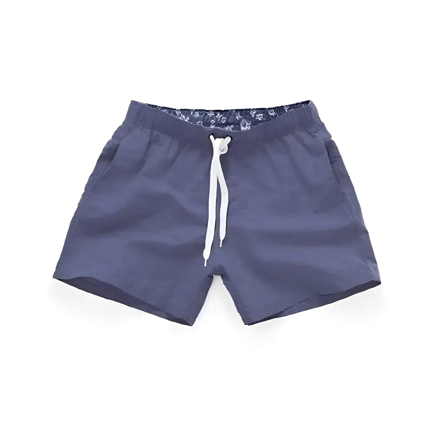 Blu Grigiastro Shorts da bagno da uomo con tasche in vari colori