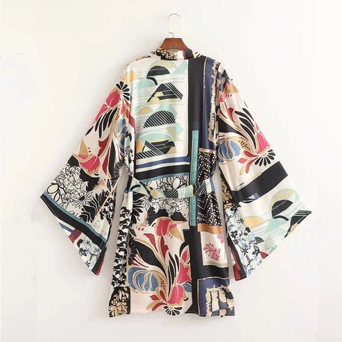 Kimono da spiaggia colorato
