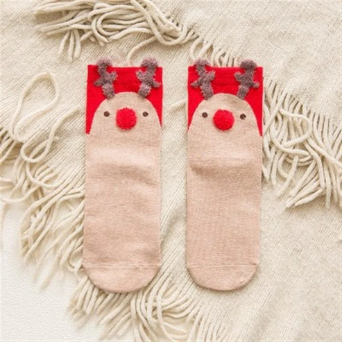 Kopia calzini natalizi per donna - marrone