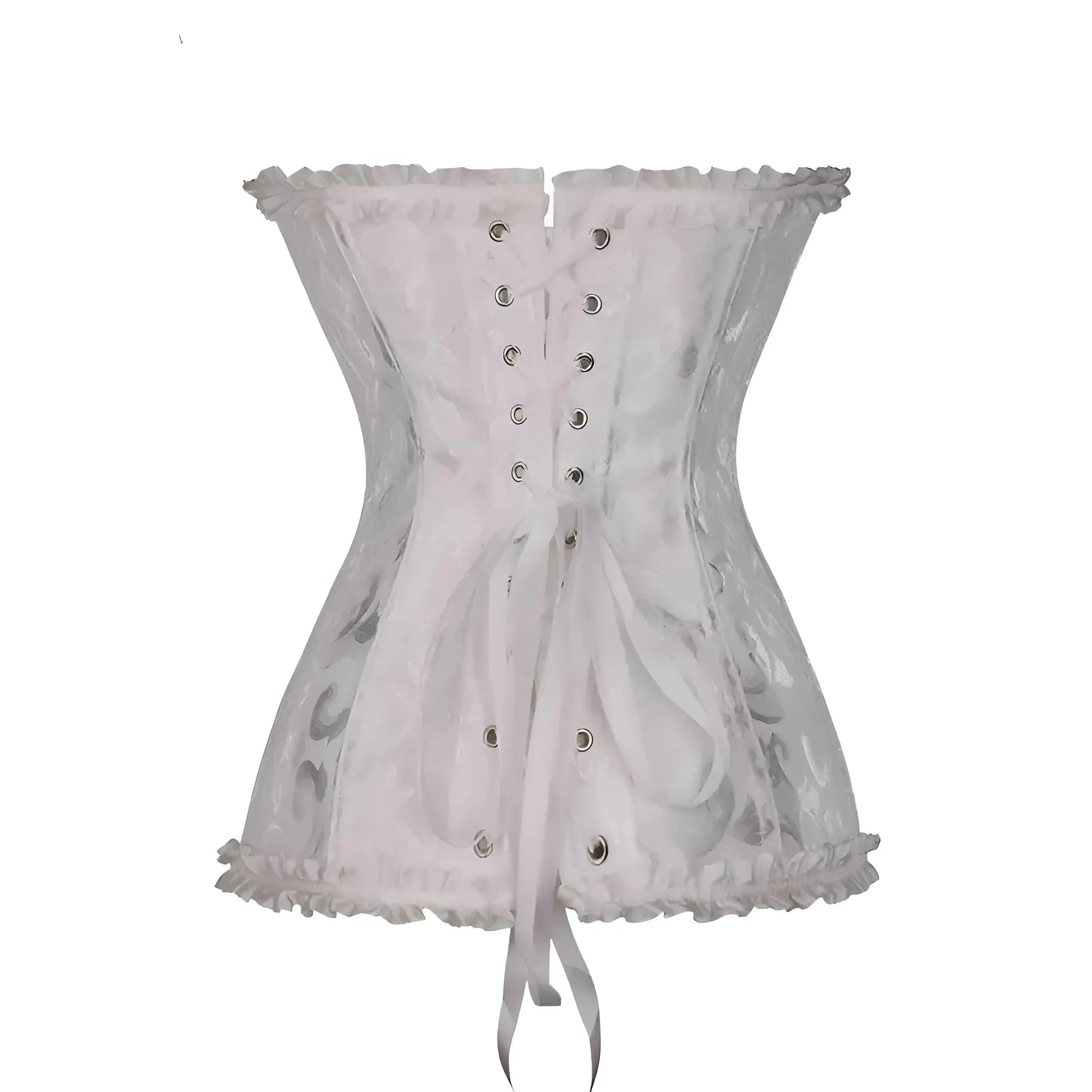  Corsetto in pizzo con lacci