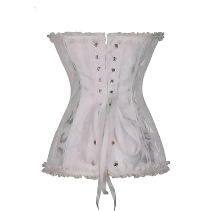  Corsetto in pizzo con lacci