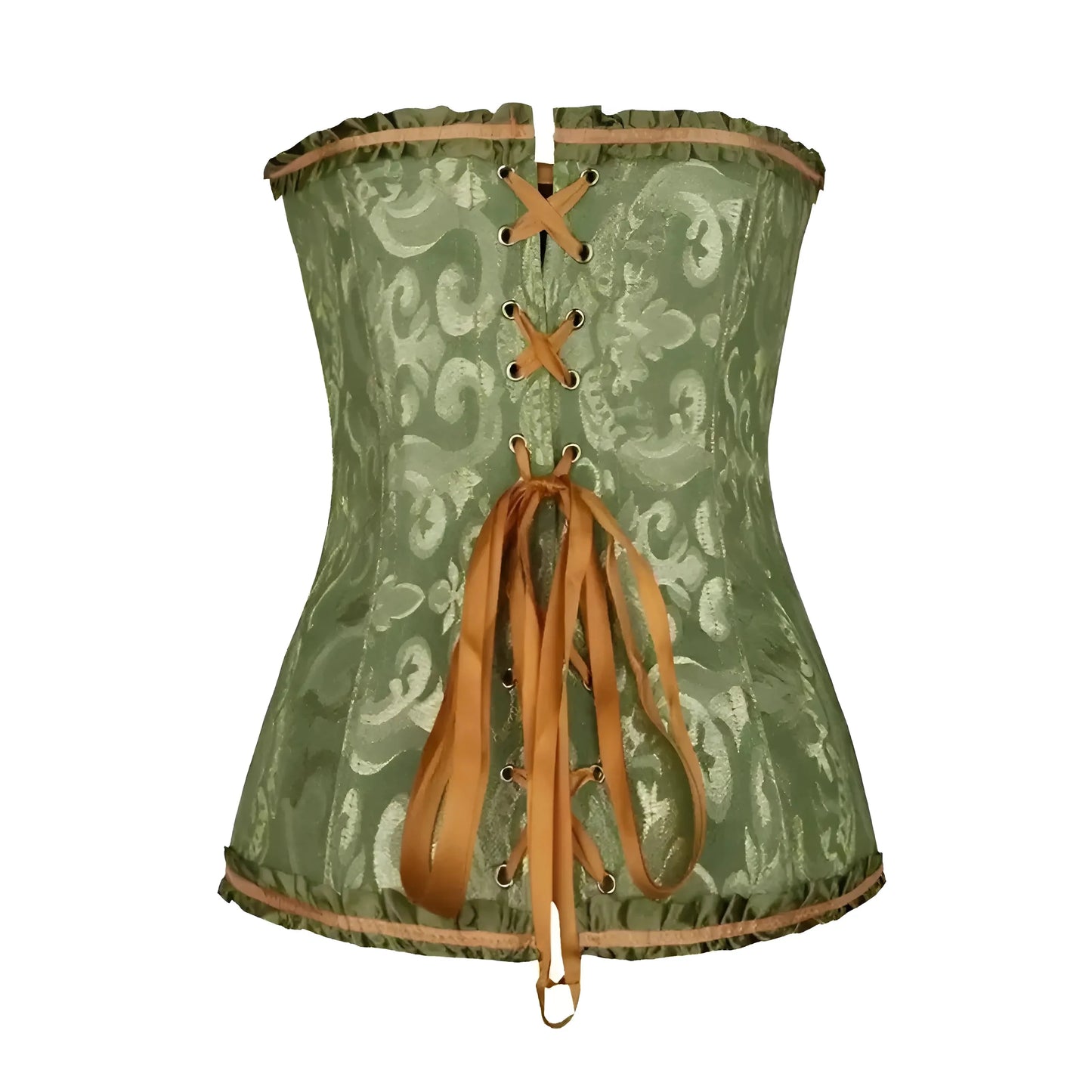  Corsetto in pizzo con lacci