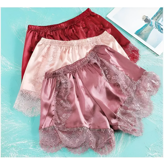  Shorts da notte con pizzo