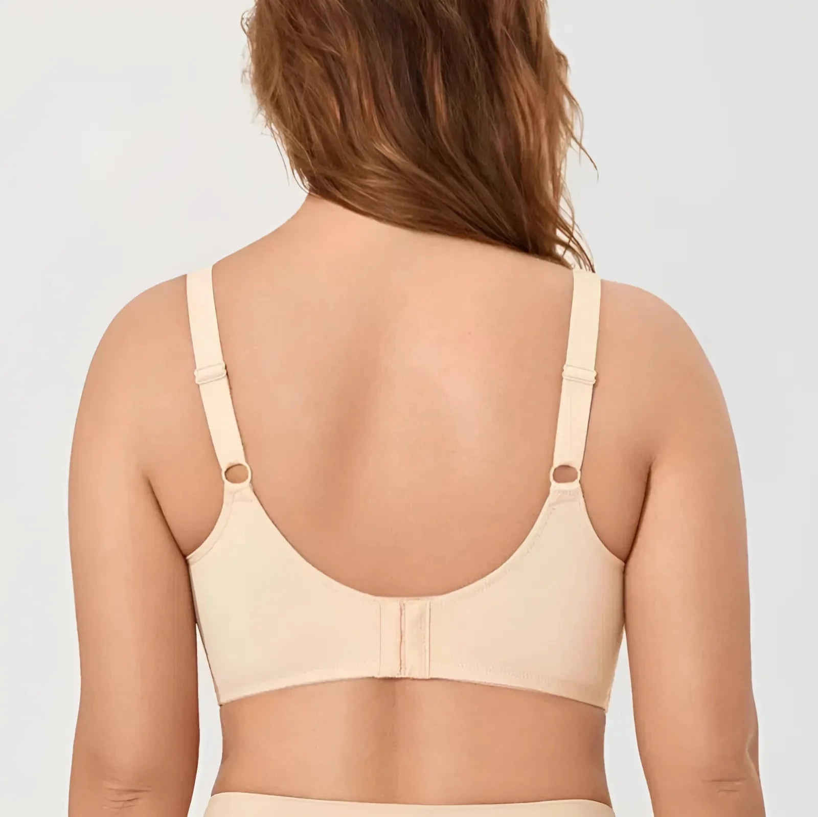  Reggiseno Sportivo Taglia Grande con Pannello in Rete