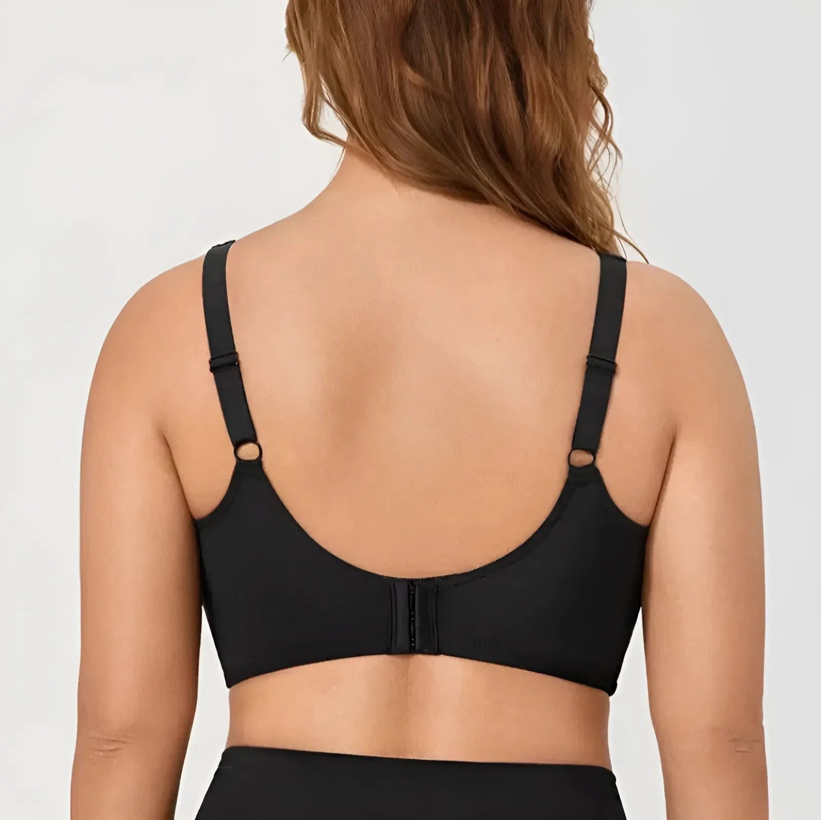  Reggiseno Sportivo Taglia Grande con Pannello in Rete