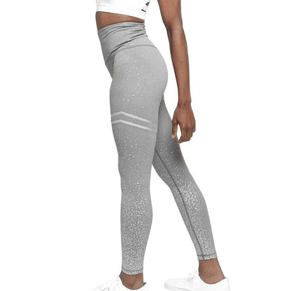 Leggings sportivi con effetto ombre - grigio / s