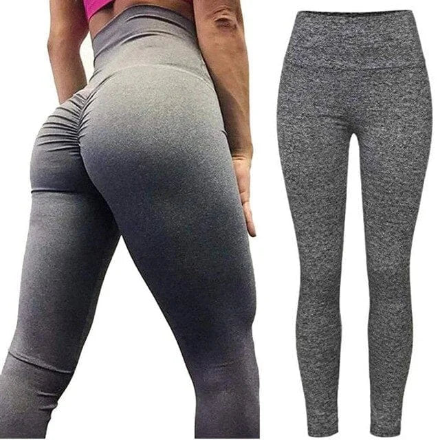 Leggings sportivi lisci - grigio chiaro / s