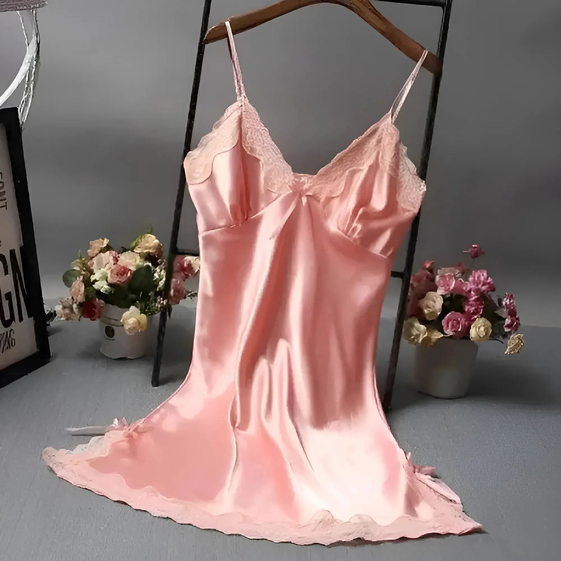 Rosa Chiaro Camicia da notte classica