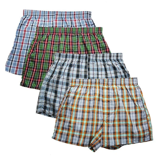 Lot de 4 boxers amples pour homme - multicolore / s