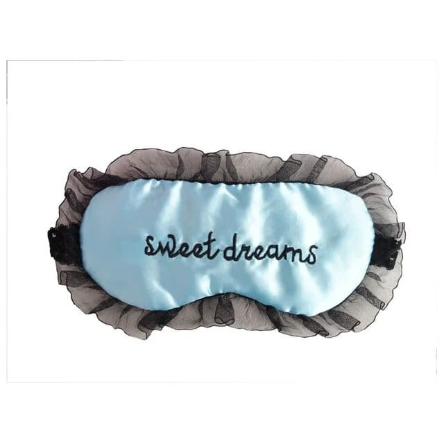 Maschera per gli occhi sweet dreams - blu / universale