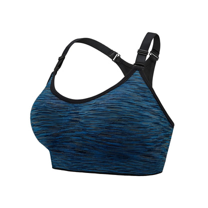 Blu Marino Reggiseno Sportivo Traspirante