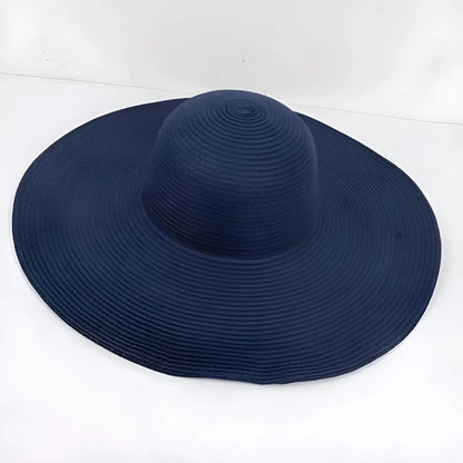 Blu Marino Cappello da Spiaggia Classico