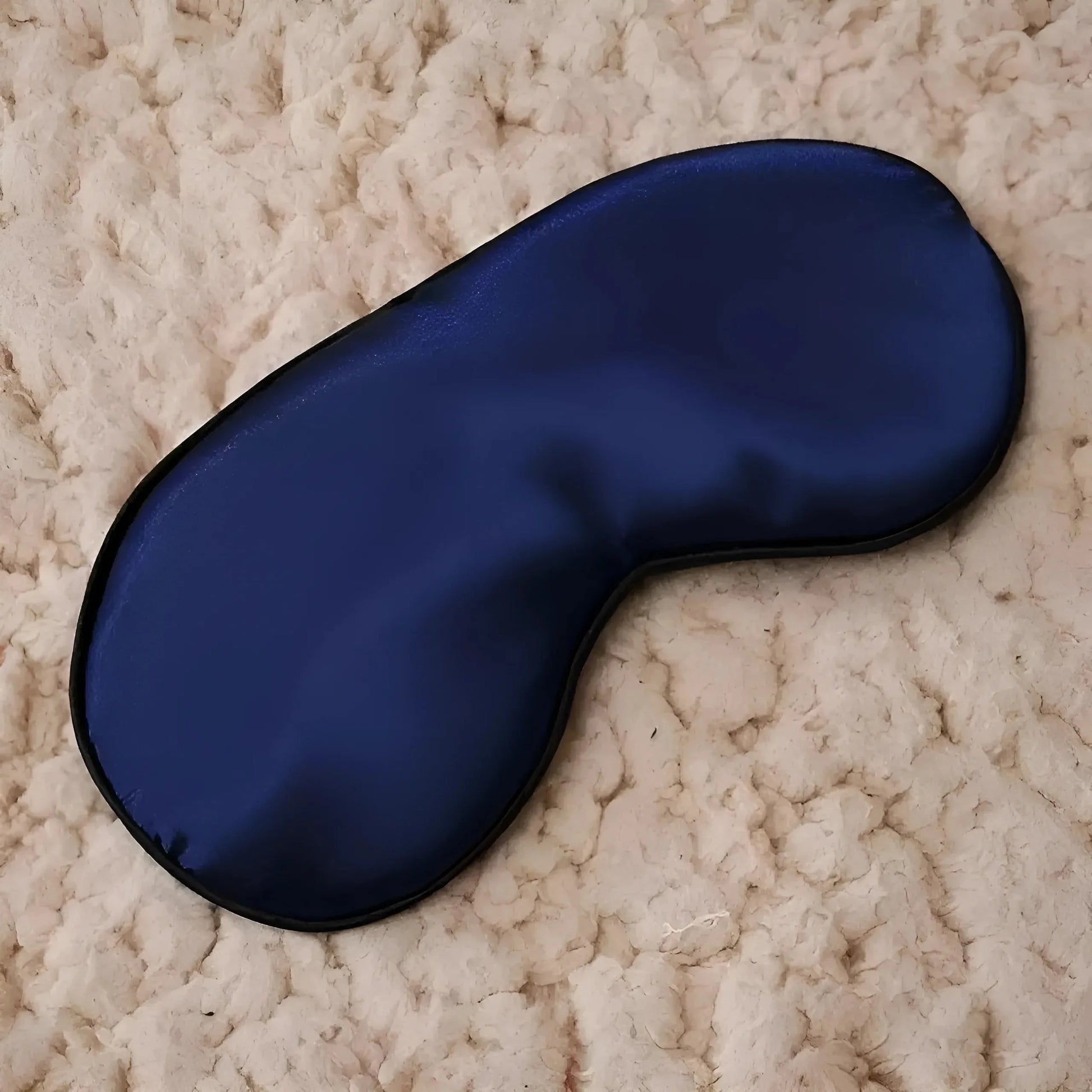 Blu Marino Maschera per gli occhi scintillante