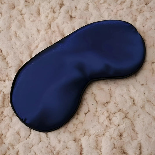 Blu Marino Maschera per gli occhi scintillante