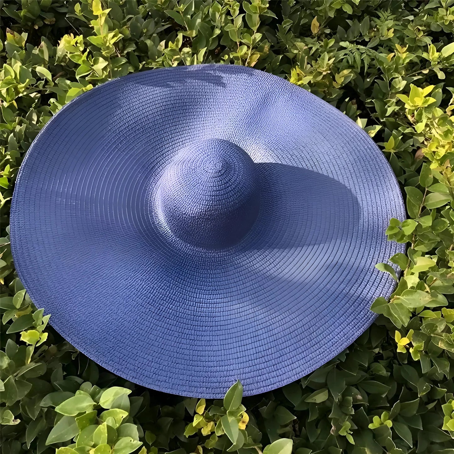 Blu Marino Cappello da spiaggia a tesa larga