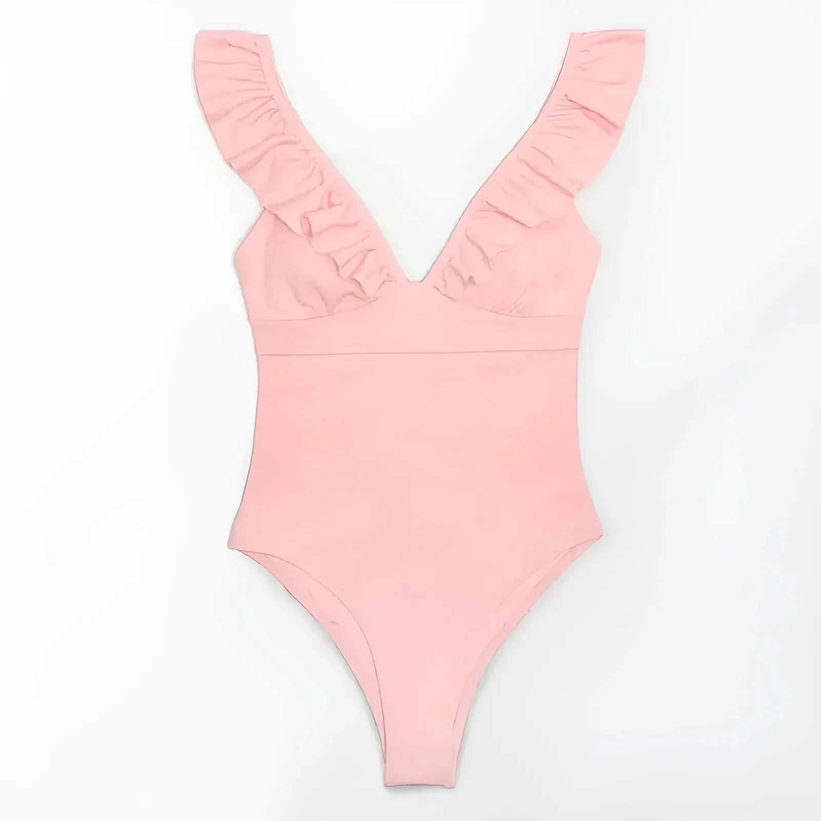  Costume intero monokini con volant