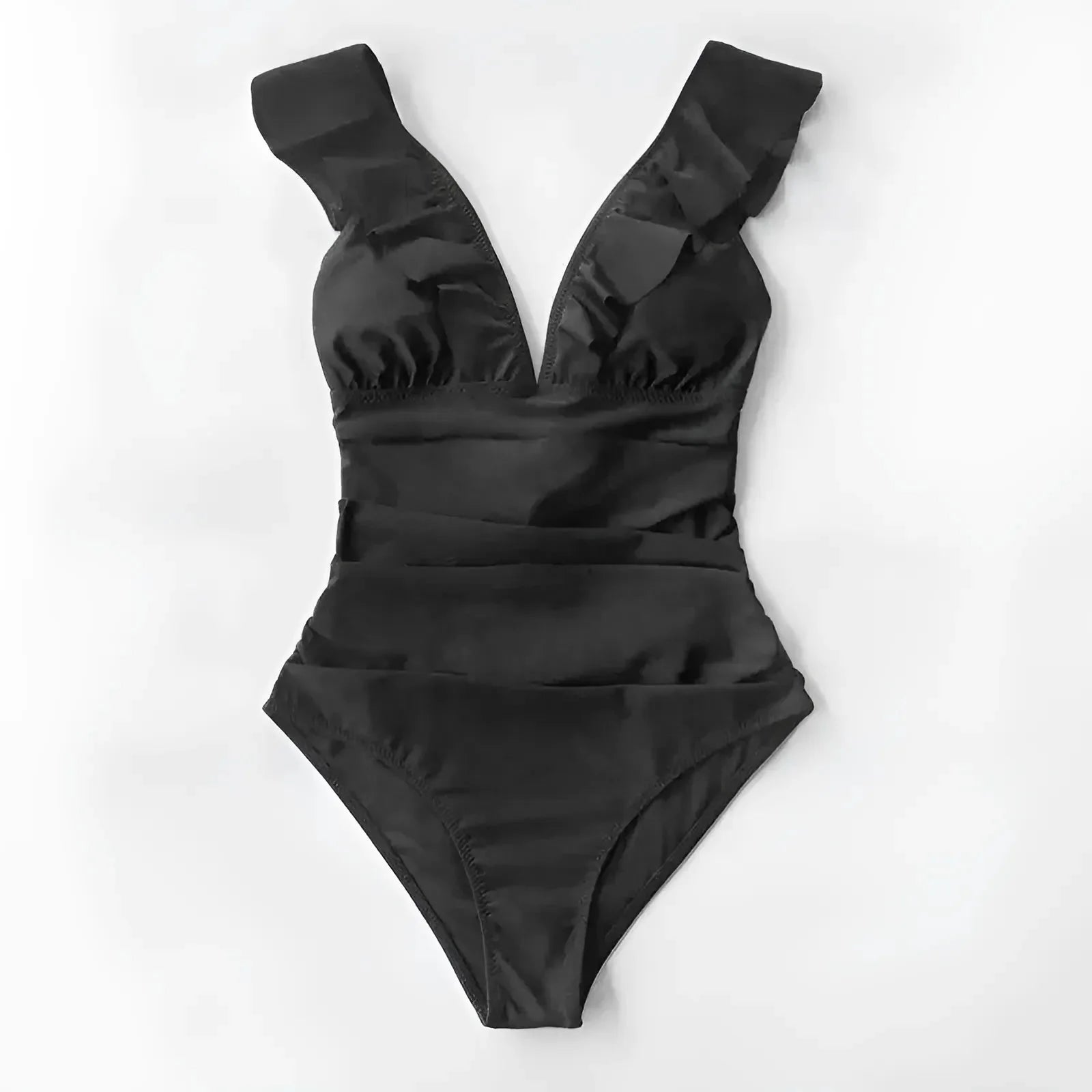  Costume intero monokini con volant