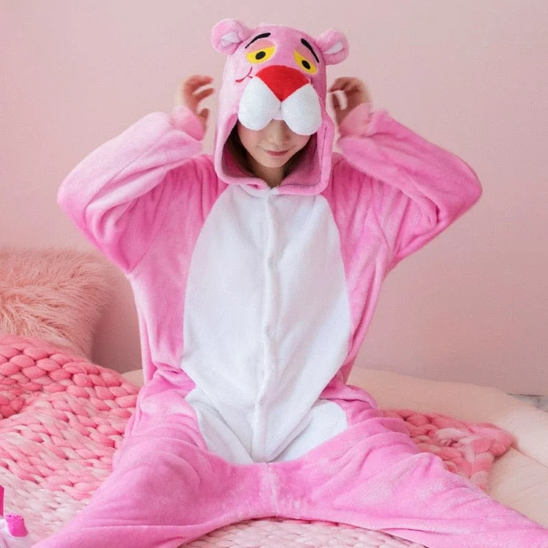 Onesie pantera rosa - rosa / s