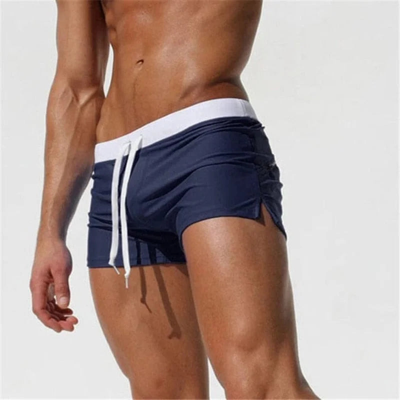 Pantaloncini da bagno per uomo - blu navy / s