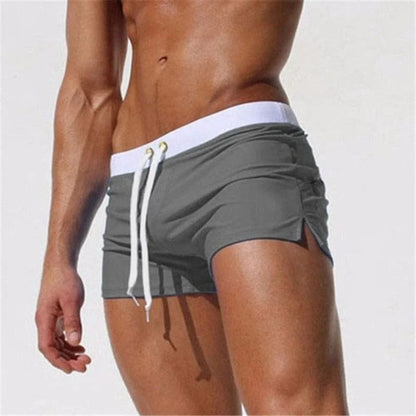 Pantaloncini da bagno per uomo - grigio / s