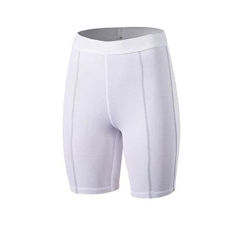 Pantaloncini sportivi a lunghezza media - bianco / s