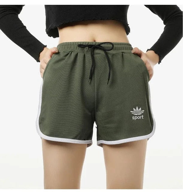 Pantaloncini sportivi classici - verde / universale