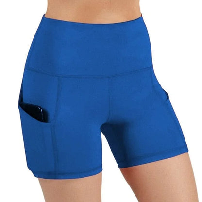 Pantaloncini sportivi con tasca - blu / s