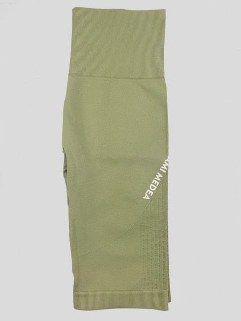 Pantaloncini sportivi più lunghi - verde / s