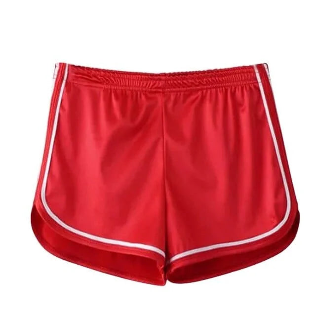 Pantaloncino sportivo lucido - rosso / s