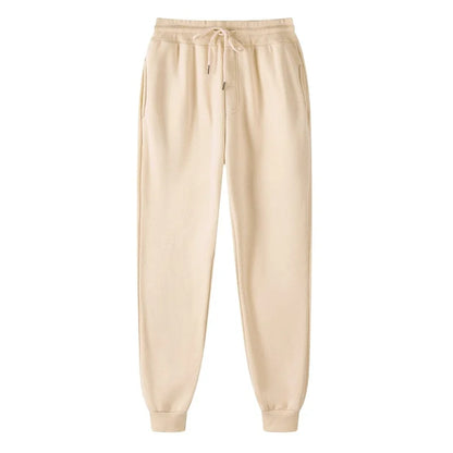 Pantaloni della tuta sportiva colorati - beige / s