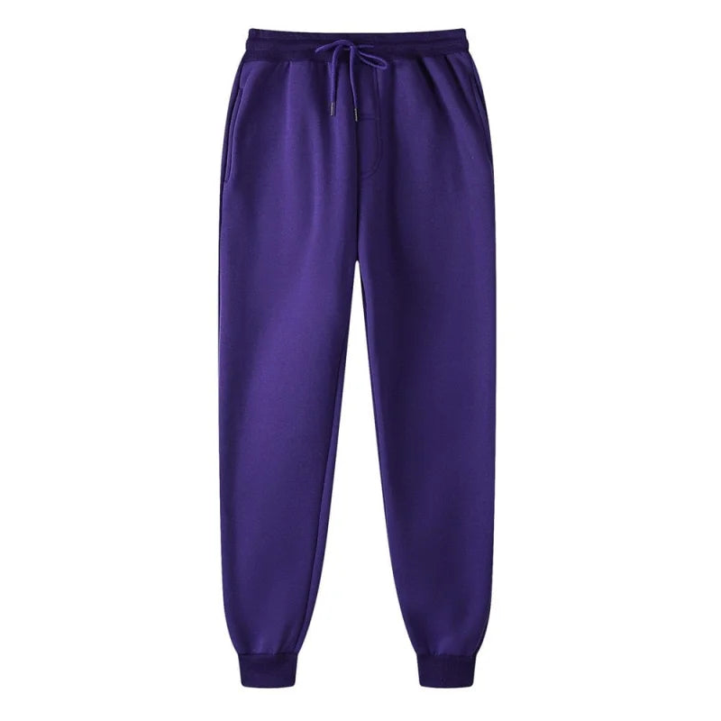 Pantaloni della tuta sportiva colorati - viola / s