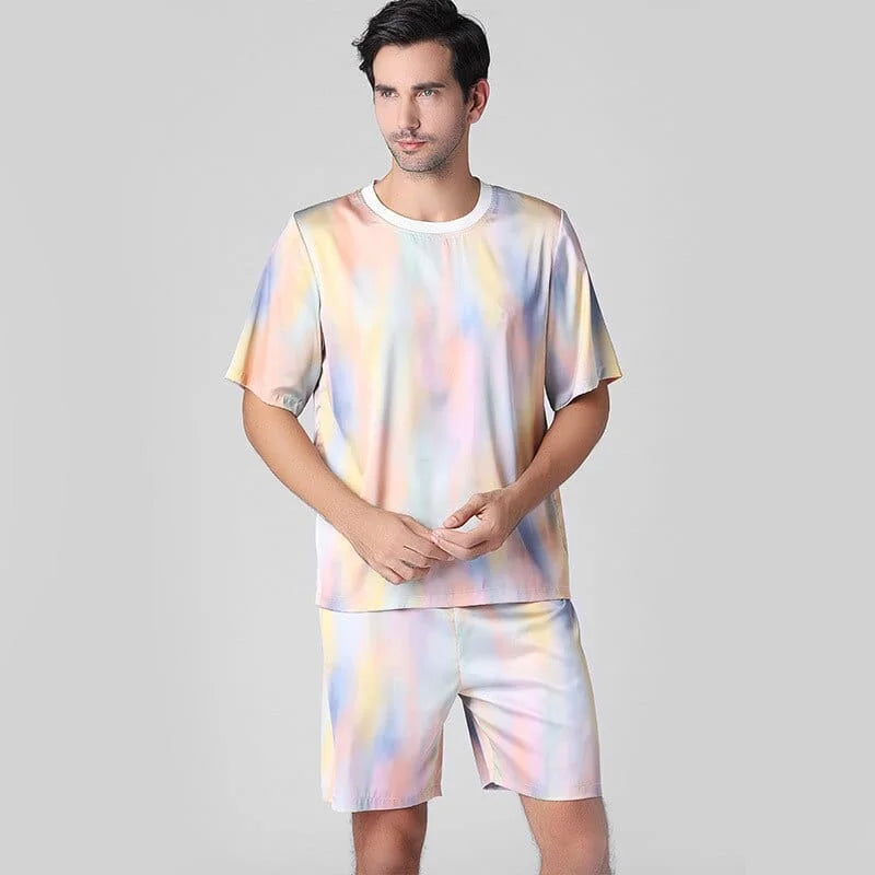 Pigiama tie dye maschile